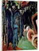 Friedrichstrasse, 1914 by Ernst Ludwig Kirchner