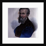 Portrait of Michelangelo Buonarroti by Dolfino