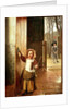 Children in a Doorway with 'Golf' Sticks, c.1658-60 by Pieter de Hooch
