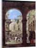 Architectural Capriccio, c.1770 by Francesco Guardi
