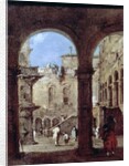 Architectural Capriccio, c.1770 by Francesco Guardi