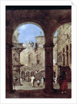 Architectural Capriccio, c.1770 by Francesco Guardi
