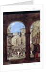 Architectural Capriccio, c.1770 by Francesco Guardi