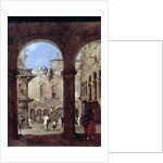 Architectural Capriccio, c.1770 by Francesco Guardi