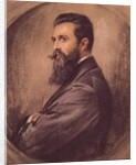 Portrait of Theodor Hertzl by Anonymous Anonymous