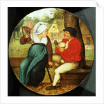 A Flemish Proverb by Pieter the Younger Brueghel