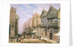 Watergate Street, looking towards Eastgate, Chester, c.1870 by Louise Ingram Rayner