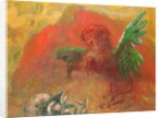 Pegasus and the hydra, c.1907 by Odilon Redon
