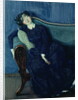 Sleeping woman in blue, 1903 by Konstantin Andreevic Somov