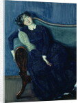 Sleeping woman in blue, 1903 by Konstantin Andreevic Somov