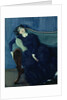Sleeping woman in blue, 1903 by Konstantin Andreevic Somov