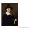 Portrait of a man, c.1643-45 by Frans Hals
