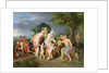 The Judgement of Paris by Gerard Hoet
