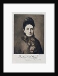 Portrait of Isabella Bird Bishop, 1881 by English Photographer