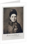 Portrait of Isabella Bird Bishop, 1881 by English Photographer