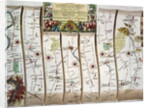 Road from London to Bristol, from John Ogilby's 'Britannia' by John Ogilby