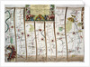 Road from London to Bristol, from John Ogilby's 'Britannia' by John Ogilby