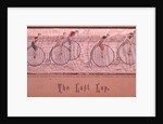 The Last Lap, Penny Farthing Race woven silk Stevengraph, by Thomas Stevens of Coventry, 1872 by Anonymous