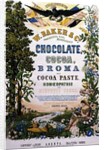 American Advertising Poster for Chocolate and other Cocoa products, 19th century by Anonymous