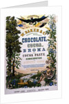 American Advertising Poster for Chocolate and other Cocoa products, 19th century by Anonymous