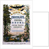 American Advertising Poster for Chocolate and other Cocoa products, 19th century by Anonymous