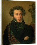 Portrait of Alexander Pushkin, 1827 by Orest Adamovich Kiprensky