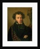 Portrait of Alexander Pushkin, 1827 by Orest Adamovich Kiprensky