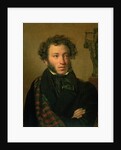 Portrait of Alexander Pushkin, 1827 by Orest Adamovich Kiprensky