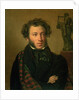 Portrait of Alexander Pushkin, 1827 by Orest Adamovich Kiprensky