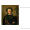 Portrait of Alexander Pushkin, 1827 by Orest Adamovich Kiprensky