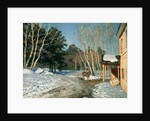 March, 1895 by Isaak Ilyich Levitan