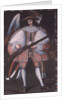 Archangel Azrael with a gun by South American School