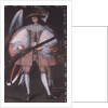 Archangel Azrael with a gun by South American School