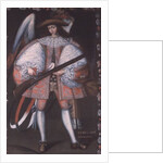 Archangel Azrael with a gun by South American School