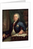 Portrait of the Russian poet Gavril Derzhavin, 1795 by Vladimir Lukich Borovikovsky