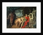 King Priam begging Achilles for the return of Hector's body, 1824 by Aleksandr Andreevich Ivanov