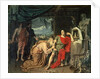 King Priam begging Achilles for the return of Hector's body, 1824 by Aleksandr Andreevich Ivanov