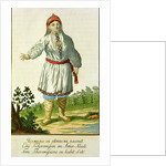Woman peasant's summer costume, Cheremes Tribe, Russian, 18th century by Anonymous