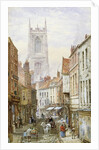 A View of Irongate, Derby by Louise Ingram Rayner