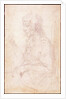 W.40 Sketch of a female figure by Michelangelo Buonarroti