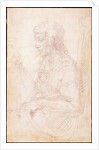 W.40 Sketch of a female figure by Michelangelo Buonarroti