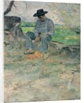 Young Routy at Celeyran, 1882 by Henri de Toulouse-Lautrec
