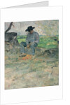 Young Routy at Celeyran, 1882 by Henri de Toulouse-Lautrec