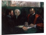 Examination at the Faculty of Medicine, 1901 by Henri de Toulouse-Lautrec