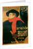 Ambassadeurs: Aristide Bruant, 1892 by Henri de Toulouse-Lautrec