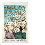 Songs of Innocence, title page by William Blake