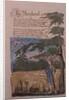 The Shepherd, from Songs of Innocence, 1789 by William Blake