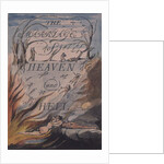 Title Page, from Marriage of Heaven and Hell by William Blake