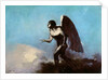 The Winged Man or, Fallen Angel, before 1880 by Odilon Redon