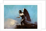 The Winged Man or, Fallen Angel, before 1880 by Odilon Redon